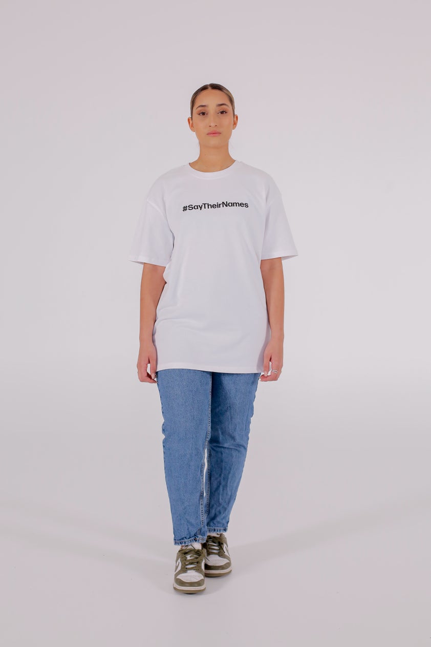 #SayTheirNames Oversize Shirt