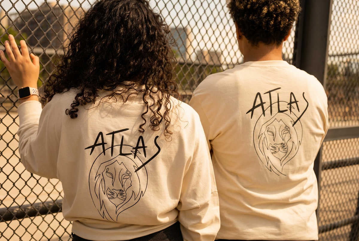 Atlas Rücken Farbe