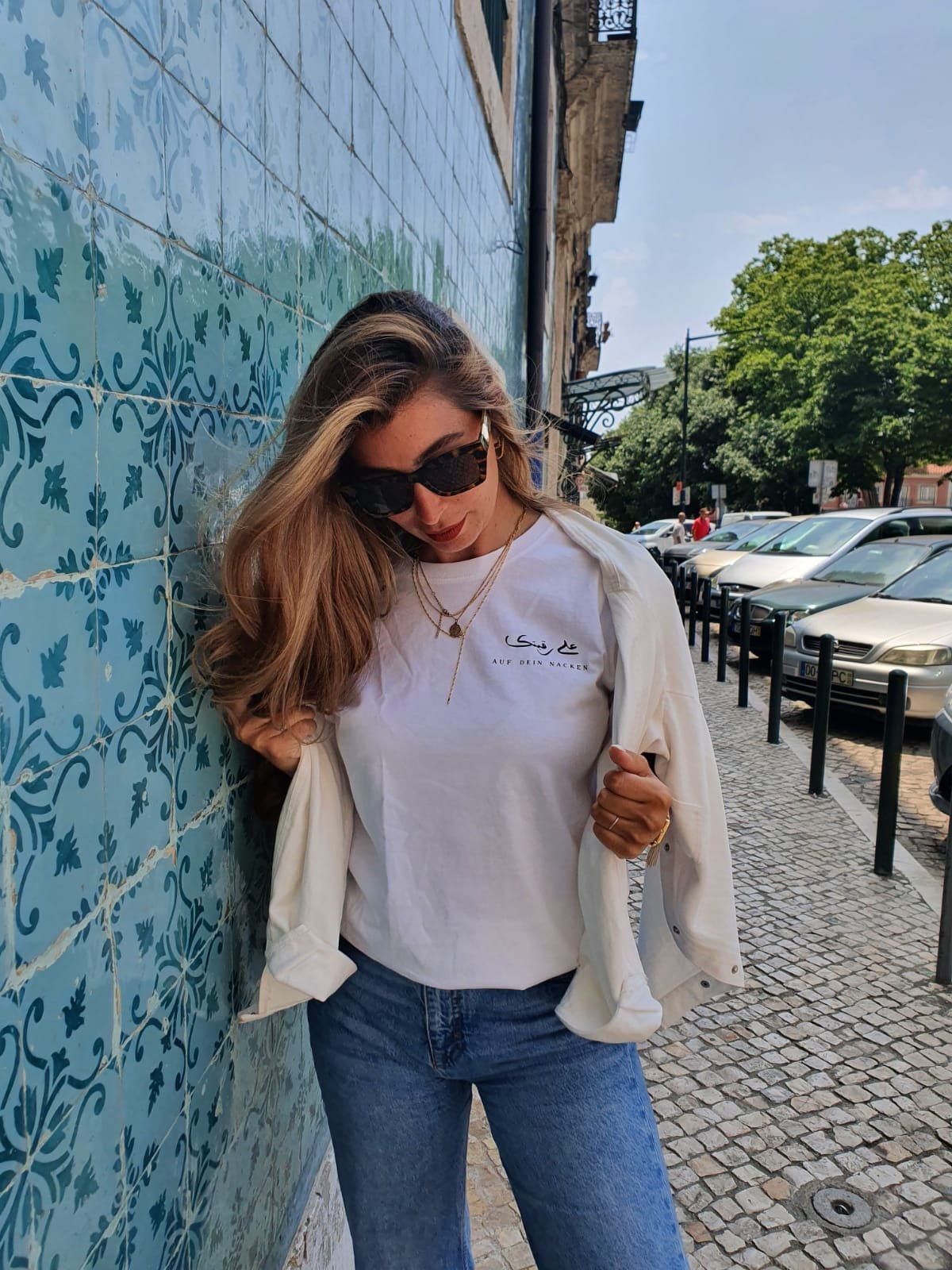Auf dein Nacken Oversize Shirt