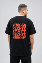 Laut gegen Rechts – Schwarz Hinten