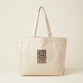 Produktbild der Tasche „Change never comes from comfort zones“ ohne Model