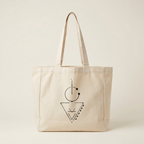 Produktbild der Tasche mit schwarzem geometrischem Motiv ohne Model