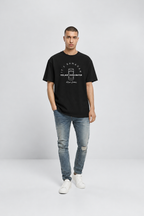 Ramadan Shirt Schwarz – weißer Print